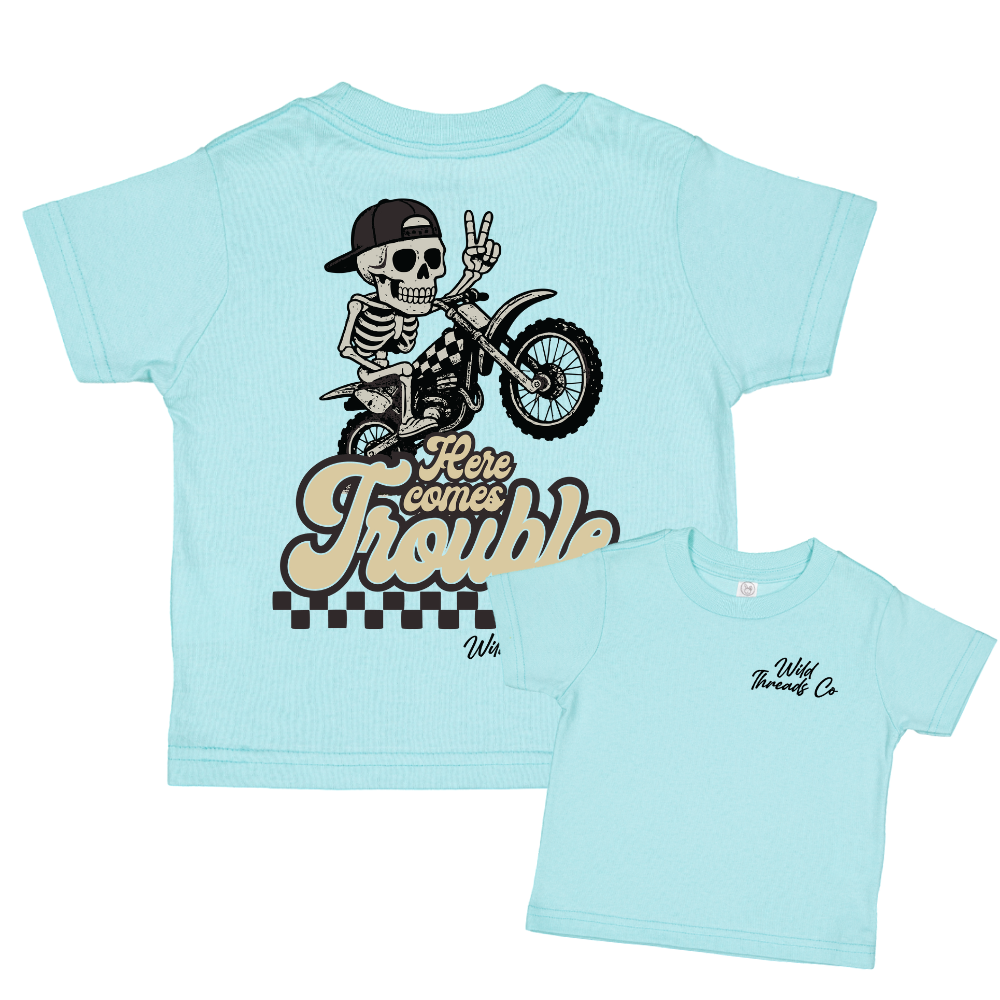 Here Comes Trouble Tee