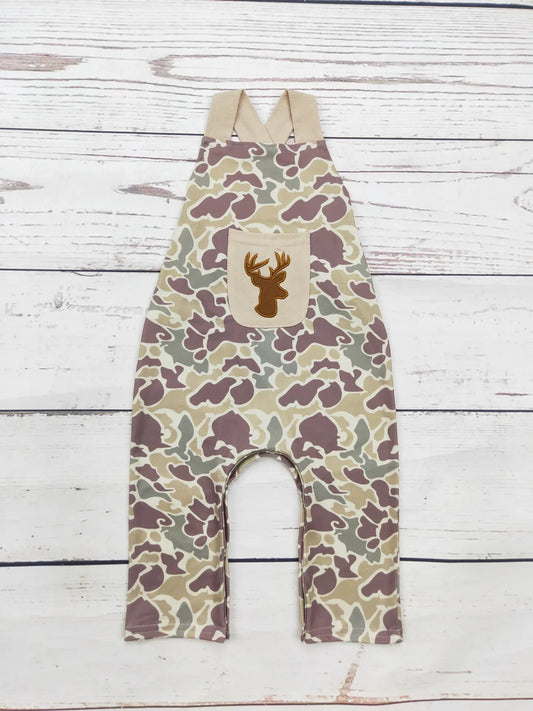 Camo Deer Jumpsuit