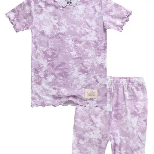 Lavender Tie Dye Pajamas