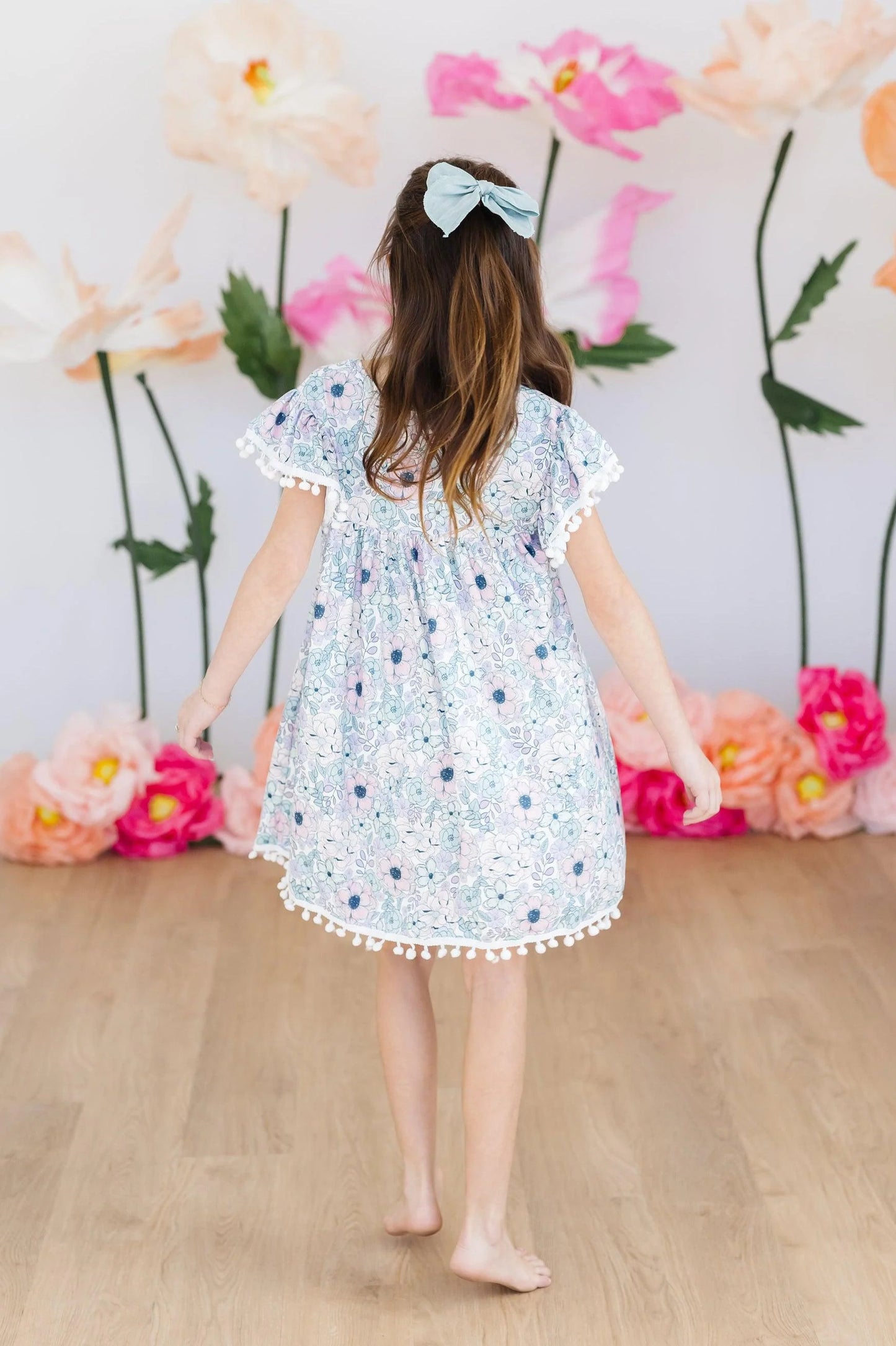 Garden Grace PomPom Dress
