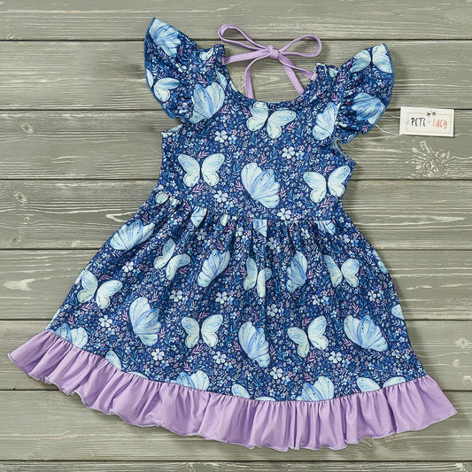 Midnight Butterflies Dress